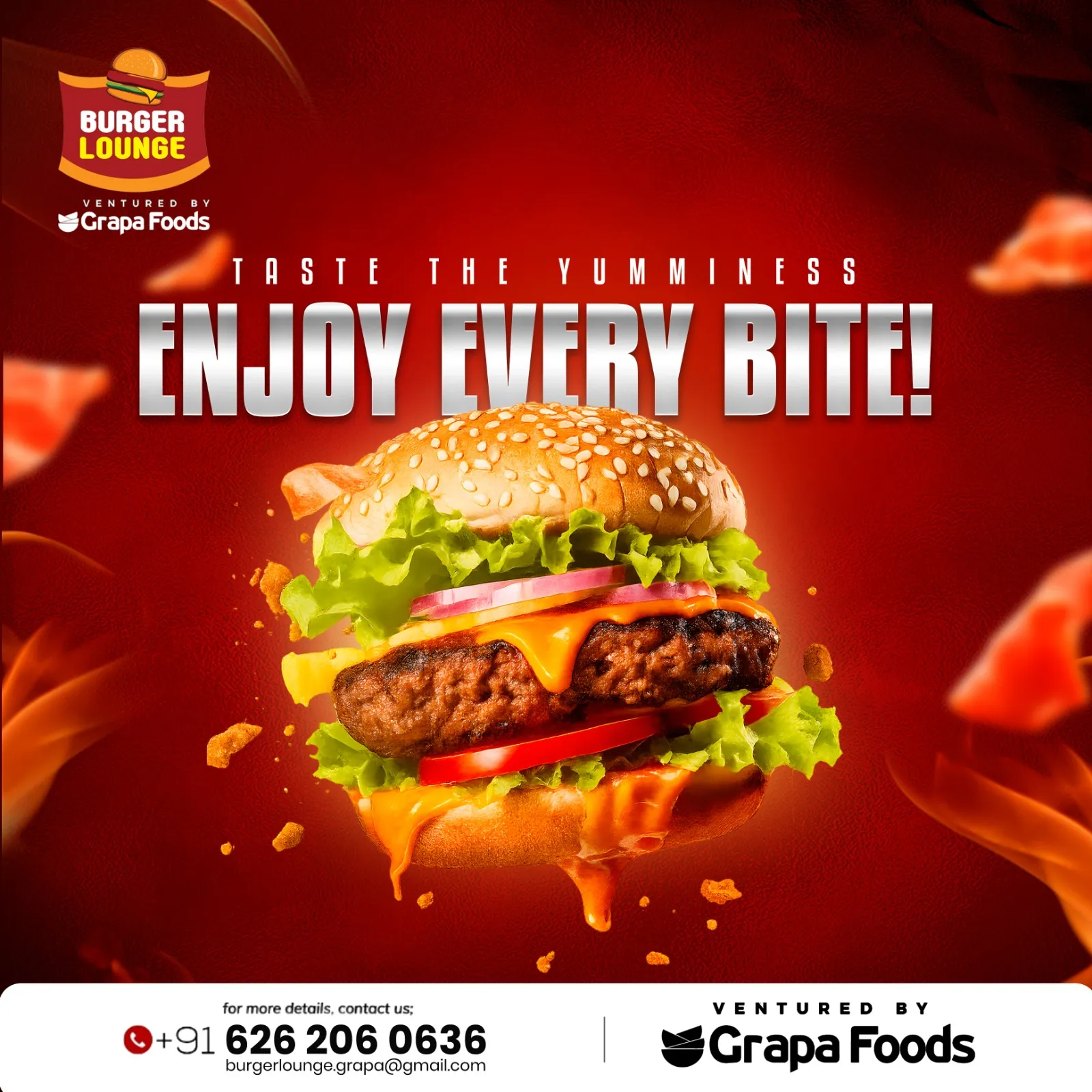 Burger Lounge – Ad Touch creative work